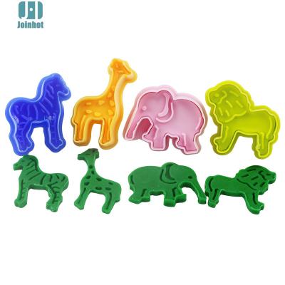 China 4pcs/set Sustainable Animal Cookie Cutter for sale