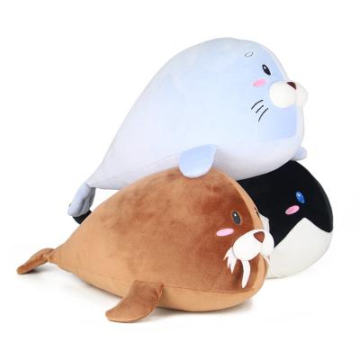 China Wholesale Cartoon Plush Toys Mini Stuffed Dolphin Plush Toy Dolphin Pillow Stuffed Toy Marine Animal for sale