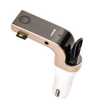 China Mp3 Player Car Handsfree FM Kit Transmitter Radio G7 Handsfree MP3 Player for sale