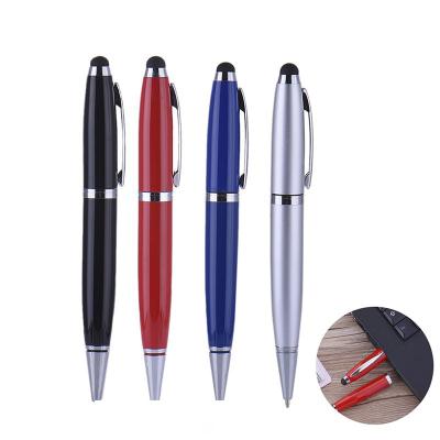 China Flash Pen Business Pen USB Drive , Touch Screen USB Pen Drive for sale