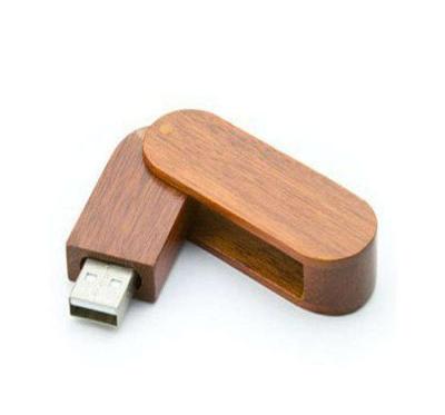 China Electronic Laser Logo Wooden Twister USB Pendrives,Wooden Swivel USB Stick Wholesale 2017 New Products Cheap Price for sale