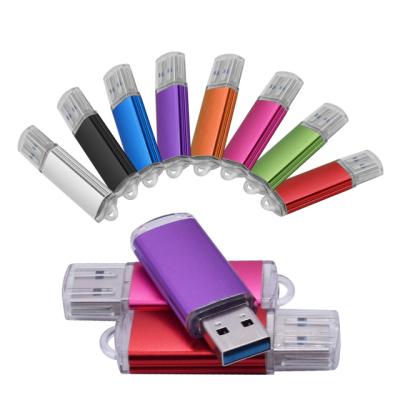 China Colorful wooden full color printing metal storage device usb mini flash hard disk, chained custom metal usb key stick for sale