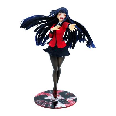 China 22cm Kakegurui Jabami Yumeko Collectible Anime Pvc Action Figure Model Toy 22cm for sale