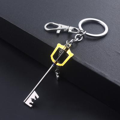 China Kingdom Hearts Mystery Sora Keyblade Metal War Keychains for sale