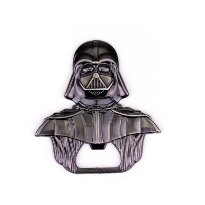 China Wholesale Metal Bottle Opener Darth Vader Anniversary Star War Key Chain for sale