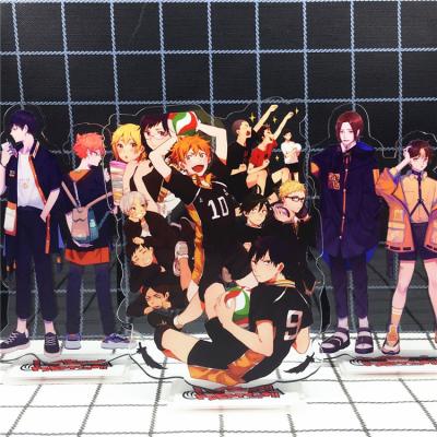 China China 12 Atyles Figure Fantasy Anime Standing Plate Acrylic Haikyuu Figure Standee for sale