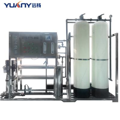 China Water Purifier 1000L/h Stainless Steel Water Purification System With EDI RO Reverse Osmosis Water Treatment for sale