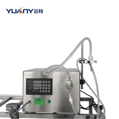 China Used Food Mini Liquid Water Filling Machine Stainless Steel Filling Machine Semi-automatic Liquid For Sale for sale