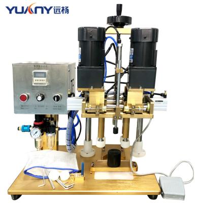 China Effectively capping new Yuanyang semi automatic top capper/manual screw pump machine/closing capping machine for sale