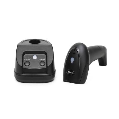 China AIXW Brand Hands-free Wireless Barcode Scanner With Charge Cradle 2D QR 1D Cordless Barcode Reader A4 Size for sale