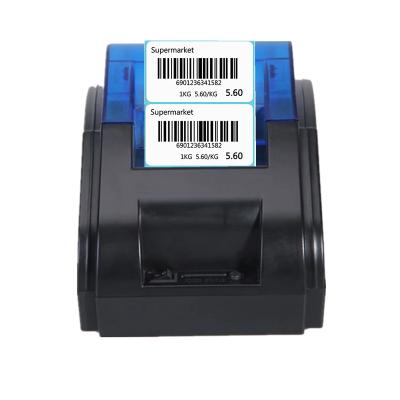 China Cheap Price 58mm Thermal Receipt Printer ESC/POS Desktop Receipt Printer USB Blue tooth Interface For Retail Shop 58mm for sale