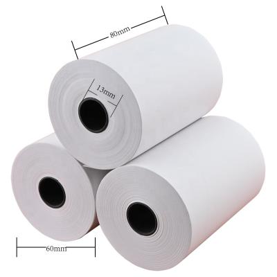 China ATM/POS machine factory selling thermal paper roll for printing 80x60mm and 3-1/8 inch POS paper roll for sale