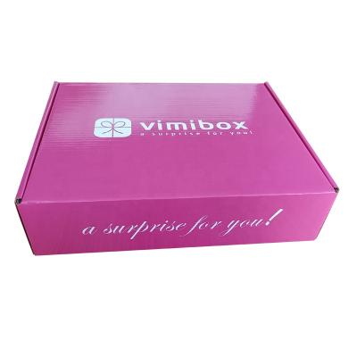 China Recycled Materials Corrugated Paper Online Gift Packaging Customized Cosmetic Shipping Box Free Sample for sale