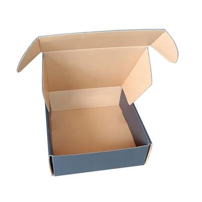 China Recycled Materials Luxury Customized Underwear Paper Box Corrugated Clothing Packaging Box for sale