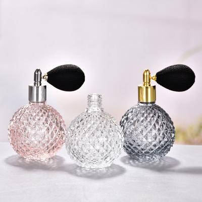 China Personal Care Customzed Ball Shape Fancy Empty Perfume Bottle 100ml for sale