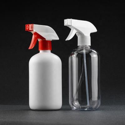 China Eco - Friendly STOCK 250ml 500ml 750ml 1000ml Black White Clear Trigger Spray Bottle for sale