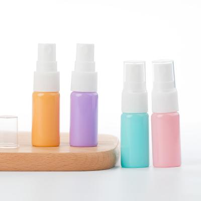 China Eco - Friendly Custom Empty Colored Plastic Perfume Spray Bottle Sample 10ml for sale