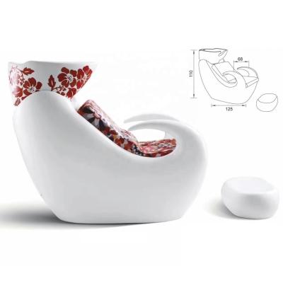 China Modern barber shop furniture package shampoo bowl seal chair shampoo seal ZY-2014N for sale