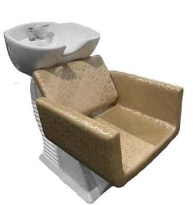 China Modern shampoo chair shampoo station joint chair ZY-SC064 for sale