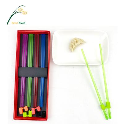 China Viable High Grade Family Hotel Wholesale Acrylic Color Chinese Factory Direct Sales Special Shopsticks for sale