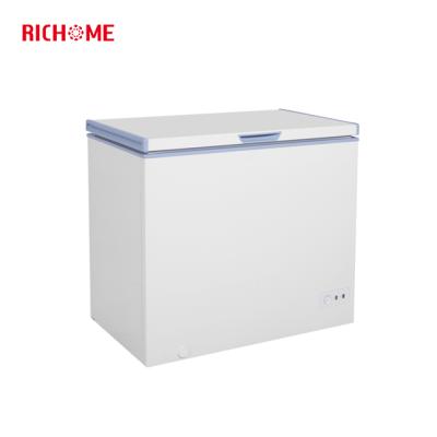 China Hot Sale Commercial Single Open Door Fridge Supermarket Ice Cream Food Deep Chest Freezer 200L A+ Chest Freezer for sale