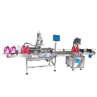 China Food Four Meter Filling Machine Production Line Pure Water Production Line Automatic Liquid Filling Production for sale