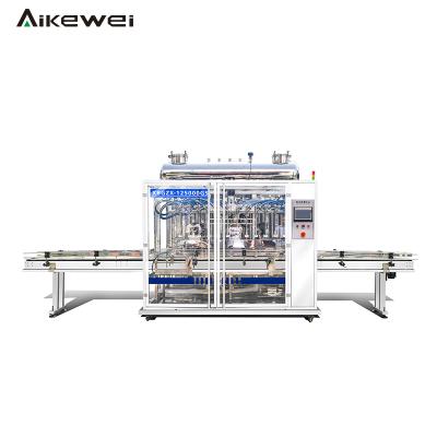 China Automatic Food Oil Cream Pet Bottle Washing Capping And Filling Labeling Machine for sale