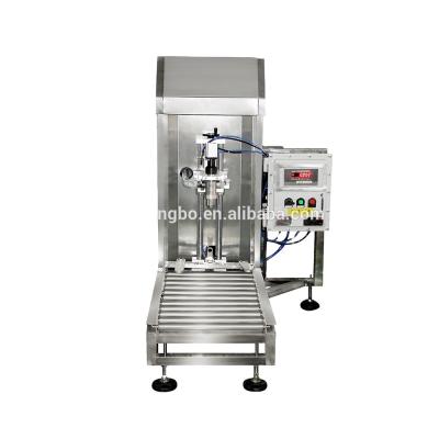 China High Performance Semi Automatic Food Weighing Filling Machine For Liquid Paste Weighing And Filling Big Bottles for sale