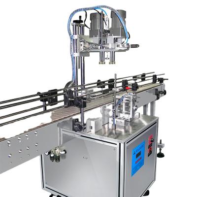 China Automatic Food Capping Machine Assembly Line Automatic Bottle Capper Capping Machine Press In Cover for sale