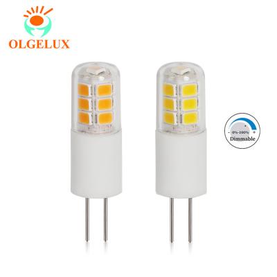 China Residential G4 Led 12v 2w 200lm G4 Led Light Bulb Manufacturer 3000k 6000k Dimmable for sale