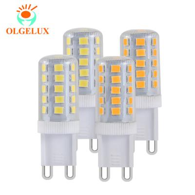 China 2022 New High Quality Flickering 2700-6500K AC120V 4w G9 Residential Hot Selling Led Corn Free Light Bulb For Indoor Lighting G9 Led Light for sale