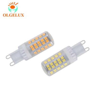 China Residential AC120V Dimmable G9 LED Lamp Super Bright Ceramic LED 5W Power Lighting G9 SMD Bulbs for sale