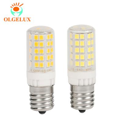 China Ac120v Residential High Quality E17 Led Lamp No Flickering 5w 600lm Ceramic+pc Bulb Light for sale