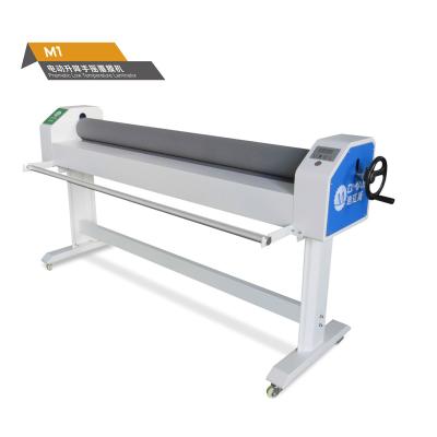 China A05-DMSM1 Stable Advertising Semi-automatic Cold Industrial Film Applicator Mulch Paper Laminating Manual Laminator Laminator Machine for sale