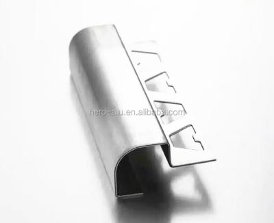 China Professional Metal Supply Stainless Steel Ceramic Tile Corner Trim Metal Tile Trim for sale