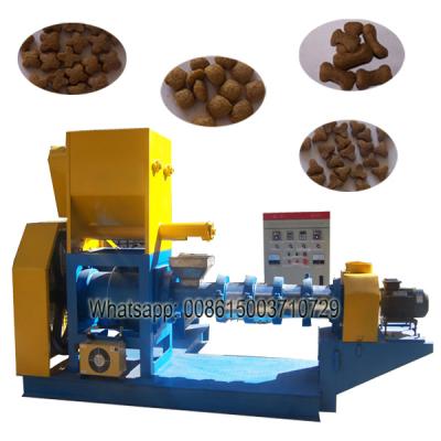 China Other Factory Supply Hot Selling Floating Fish Feed Dog Food Extruder Machine From Nigeria Making Machine for sale