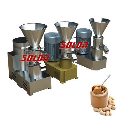 China Industrial Dairy Factory Pepper Sauce Making Machine Chili Sauce Grinding Machine Walnut Powder Mill Plant for sale