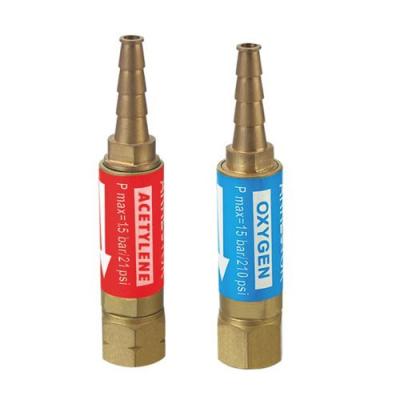 China High quality brass FA-04 kickback interceptor for regulator and FA-02 cutting torch kickback interceptor for pipe for sale