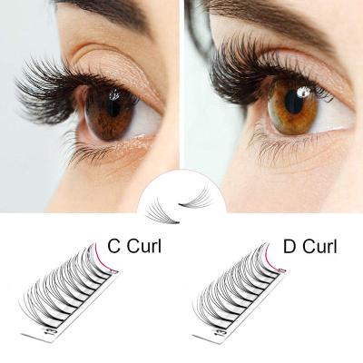 China Natural Daily Premade Long Eyelash Extension Fans Volume Bulk Eyelash Extension for sale