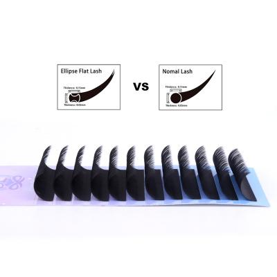 China Wholesale Volume 16 Rows Natural Soft Daily Eyelash Extension Cashmere Faux Mink Eyelash Extension for sale