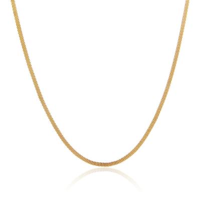 China TRENDY Choker Necklace Trending 2021 New Arrivals Fashion 18k Gold Plated Stainless Steel Jewelry Necklace Women for sale