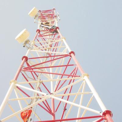 China Factory Supply Lattice 3 Lattice Antenna Tubular Steel Tubular Telecommunication Tower Telecommunication Tower for sale