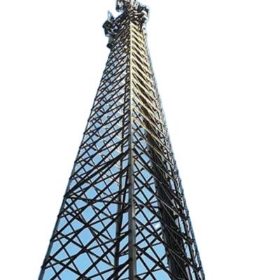 China Hot Dipped Galvanized 90m Steel Self Supporting Lattice Angle Telecom Tower for sale