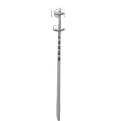 China Hot Dipped Galvanized 35m Steel Telecom Single Pole Tower For 5G Antenna for sale