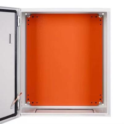 China Outdoor Electronic Equipment Electrical Cabinet Pole Mount Enclosure Sheet Metal Enclosure Box Metal Distribution Box for sale