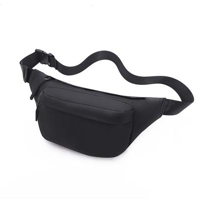 China Wholesale Water Proof Waist Pouch Bag, Custom Logo Waist Bag Black Travel Sports Waist Bag Running For Man for sale