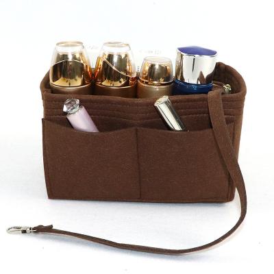 China Wholesale Custom Size Minimalist Purse Felt Bag Organizer With Insert Handbag for sale