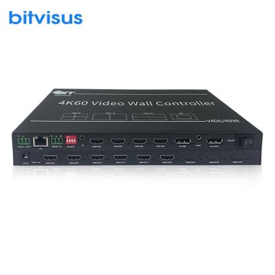 China 2X2 3X3 4X4 4X9 Hdmi 2.0 CPU Pure Hardware Panel Video Wall Controller BIT-VWC-409R for sale