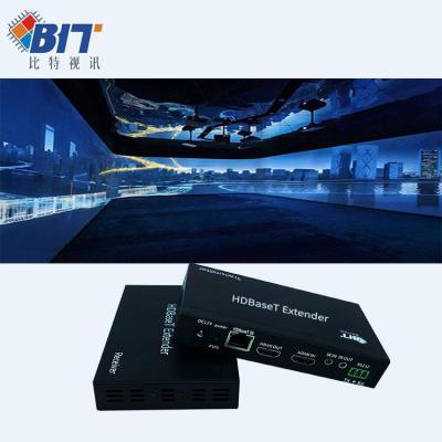 China Hot Sale Multi Rj45 Surcharge 120M Over Ethernet Support 1080P 3D Hdmi Support Rs232 Hdmi Screen Display Multi Rj45 With Remote for sale