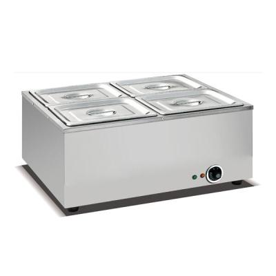 China 201/304 Amazon Stainless Steel/4 Stainless Steel Commercial Restaurant Food Warmer Electric Countertop Filters Hot Food/Food Display Heating Bain Marie for sale